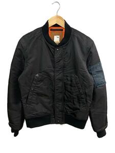 Ron Herman* flight jacket /S/ nylon /BLK/ plain /50243210