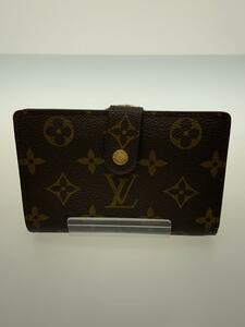 LOUIS VUITTON◆ポルト・モネ・ビエ・ヴィエノワ_モノグラム・キャンバス_BRW/PVC/BRW/レディース