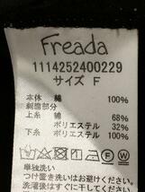 Freada◆インドカフタンワンピース/FREE/コットン/BLK/1114252400229_画像5