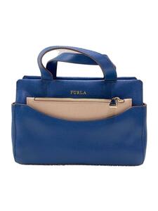 FURLA◆ショルダーバッグ/レザー/NVY/236847