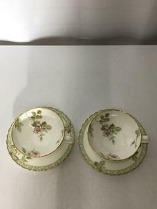 LAURA ASHLEY* cup & saucer /2 point set / Anne je licca 