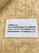 LOEWE◆マフラー/ウール/CRM/レディース/アナグラム/カシミア混/バイカラー_画像2