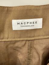 MACPHEE◆21SS/ハイブリッドツイルハーフパンツ/34/-/キャメル/無地/12-04-12-04346_画像4