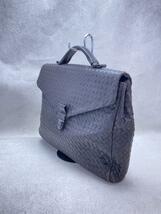 BOTTEGA VENETA◆ブリーフケース/レザー/BRW/113095/鍵欠品_画像2