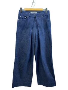 JOHN LAWRENCE SULLIVAN◆Rigid Denim Wide Pants/ボトム/44/デニム/IDG/JLS-02-16