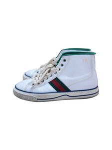 GUCCI◆TENNIS1977/ハイカットスニーカー/ホワイト/グッチ