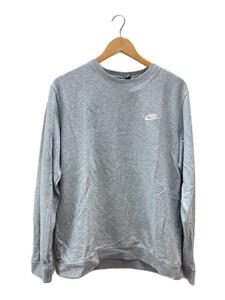 NIKE◆スウェット/XL/コットン/GRY