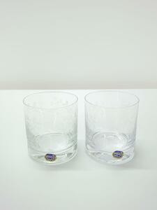 BOHEMIA GLASS(Crystal)◆グラス/2点セット/CLR