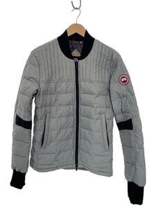 CANADA GOOSE◆ダウンジャケット/M/ポリエステル/GRY/無地/2201M