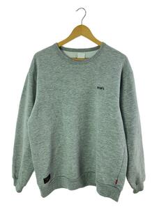 WTAPS◆17SS/HELLWEEK SWEATER.WTVUA/M/コットン/GRY/171ATDT-CSM12