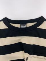 Schott◆Tシャツ/M/コットン/BLK/ボーダー/782-3934016_画像7