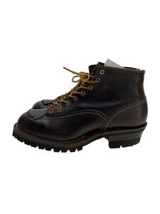 WESCO◆ブーツ/US9.5/BRW/レザー