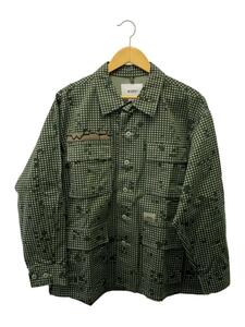 WTAPS◆ユーティリティシャツ/JUNGLE 02/2/コットン/GRN/212WVDT-SHM03