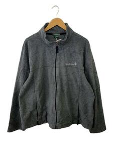 L.L.Bean◆フリースジャケット/XL/ポリエステル/GRY/無地/９０ｓ