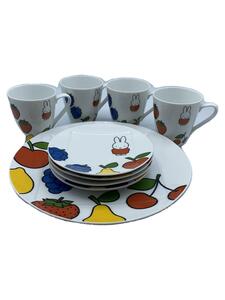 Noritake◆マグカップ4/小皿4/大皿1/洋食器その他/WHT