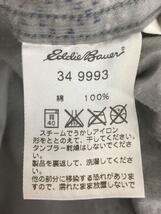 EDDIE BAUER◆コーデュロイ/長袖シャツ/XL/コットン/GRY/総柄_画像4