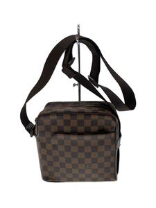 LOUIS VUITTON◆オラフPM_ダミエ・エベヌ_BRW/PVC/BRW