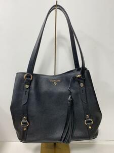 MICHAEL KORS◆トートバッグ/レザー/BLK/30F0G1AE3L