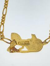 CELINE◆金馬車/ネックレス/-/GLD/トップ有/レディース_画像4