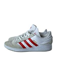 adidas◆ローカットスニーカー/SKATEBORDING BUSENITZ/28cm/WHT/レザー/HQ2030