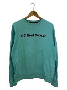 F.C.R.B.(F.C.Real Bristol)◆スウェット/L/コットン/BLU/FCRB-210061