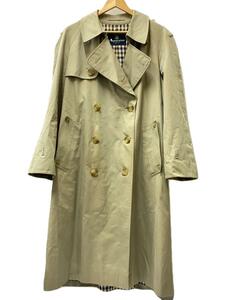 Aquascutum◆トレンチコート/36/コットン/ベージュ/無地