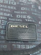 DIESEL◆オールオーバーロゴ/ショルダーバッグ/-/BLK_画像5