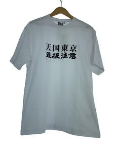 WACKO MARIA◆Tシャツ/L/コットン/WHT/BEP-WM-TEE02