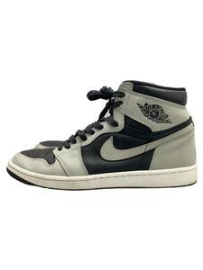 NIKE◆AIR JORDAN 1 RETRO HIGH OG_エアジョーダン 1 レトロ ハイ OG/28cm/GRY/レサ