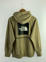 THE NORTH FACE◆パーカー/L/コットン/KHK/プリント/nt12034_画像2