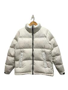 THE NORTH FACE◆UNDYED NUPTSE JACKET ダウンジャケット/M/ポリエステル/WHT/ND92236