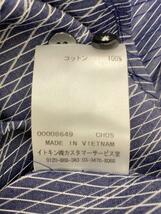 MICHEL KLEIN homme◆長袖シャツ/48/コットン/BLU/総柄/MNBCA-90130_画像4