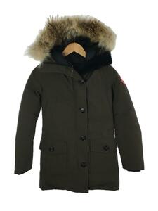 CANADA GOOSE◆BRONTE PARKA/ダウンジャケット/S/ポリエステル/KHK/無地/99C5019