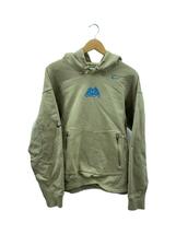 NIKE◆22SS/AS M NRG OFF-WHITE FLC HOODIE KHAKI/パーカー/S/DN1760-247_画像1