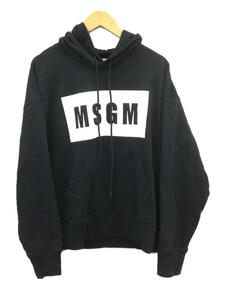 MSGM◆パーカー/L/-/BLK/3040MM187