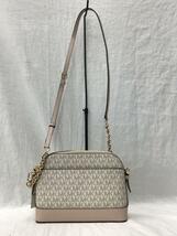 MICHAEL KORS◆ショルダーバッグ/PVC/PNK/総柄/32T1GT9C3B_画像3