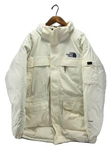 THE NORTH FACE◆ザノースフェイス/ND01609/ダウンジャケット/XL/ナイロン/ホワイト/汚れ有