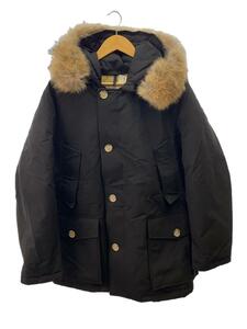 Woolrich◆ダウンジャケット/XL/コットン/BLK/WOOU0656