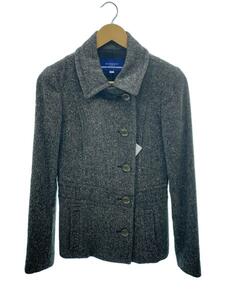 BURBERRY BLUE LABEL◆テーラードジャケット/38/ウール/マルチカラー/FCF63-722-08