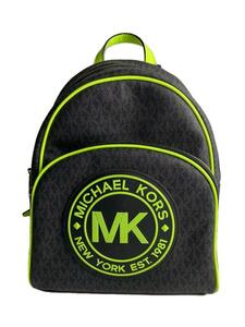 MICHAEL KORS◆リュック/-/BLK/総柄/35f9sf0b2b