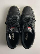 FILA◆ローカットスニーカー/28cm/BLK_画像3