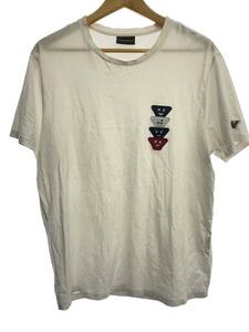 EMPORIO ARMANI◆Tシャツ/XL/コットン/WHT