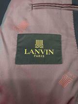 LANVIN◆テーラードジャケット/R50-46/ウール/NVY/無地/3106_画像3