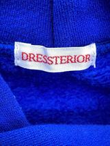 DRESSTERIOR◆パーカー/38/コットン/BLU/無地_画像3