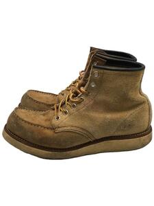 RED WING◆6-INCH CLASSIC MOC/レースアップブーツ/-/BEG/スウェード/8833