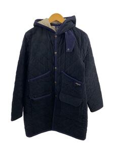 LAVENHAM◆キルティングコート/38/コットン/ネイビー/ラヴェンハム