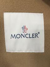 MONCLER◆コート/O/レザー/CML/XS/キャメル/羽織/タグ付き/美品/_画像3