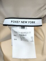 FOXEY NEWYORK◆ノースリーブワンピース/38/レーヨン/BEG/32811-nsofe217t_画像3