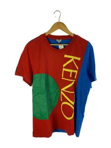 KENZO◆Tシャツ/L/コットン/マルチカラー/F955TS2044SG/クレイジーパターン/半袖/カットソー