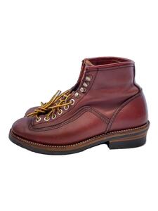 LONE WOLF BOOTS◆レースアップブーツ/US7.5/BRD